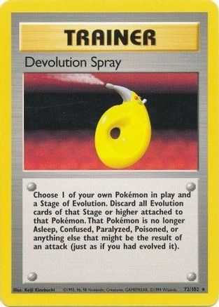 Devolution Spray 072/102 [Base Set]