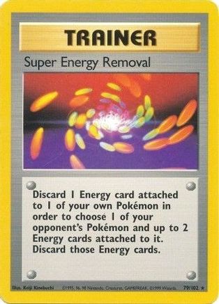 Super Energy Removal 079/102 [Base Set]