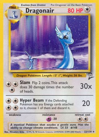 Dragonair 022/130 [Base Set 2]