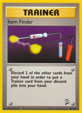 Item Finder 103/130 [Base Set 2]