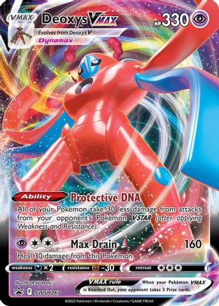 Deoxys VMAX SWSH267 [SWSH Sword & Shield Promo Cards]  - Holofoil