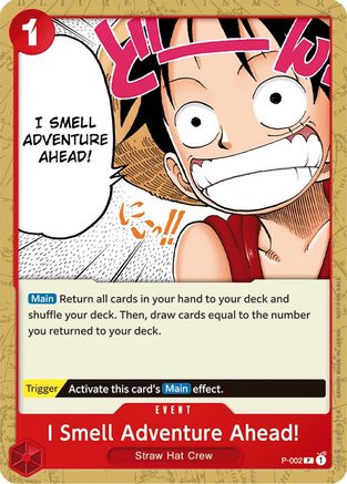 I Smell Adventure Ahead! (Promotion Pack 2022) (P-002)  [One Piece Promotion Cards]