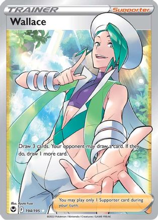 Wallace (Full Art) 194/195 [SWSH12 Silver Tempest]  - Holofoil