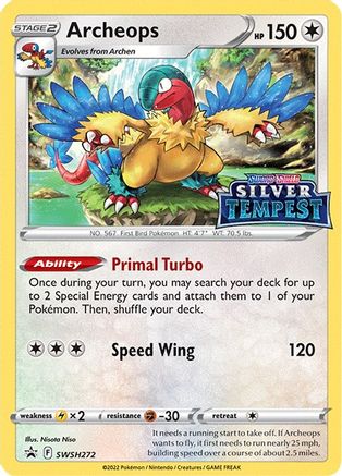 Archeops SWSH272 [SWSH Sword & Shield Promo Cards]  - Holofoil