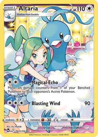 Altaria TG11/TG30 [SWSH12 Silver Tempest Trainer Gallery]  - Holofoil