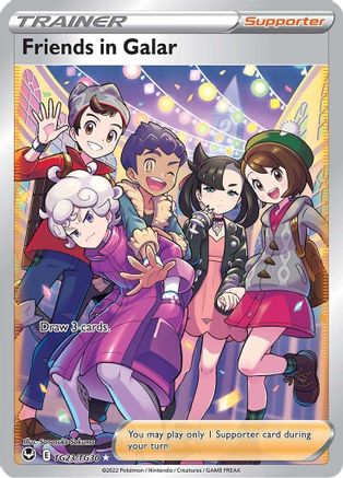 Friends in Galar TG23/TG30 [SWSH12 Silver Tempest Trainer Gallery]  - Holofoil