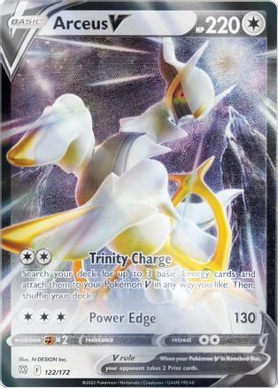 Arceus V 122/172 [Miscellaneous Cards & Products]  - Holofoil