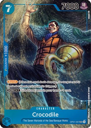 Crocodile (067) (Parallel) (OP01-067)  [Romance Dawn] Foil