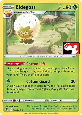 Eldegoss [Prize Pack Series Cards]