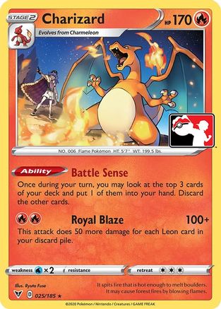 Charizard 025 [Prize Pack Series Cards]