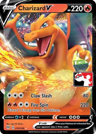 Charizard V (Prize Pack Series 1) 019 [Prize Pack Series Cards]  - Holofoil