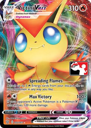 Victini VMAX 022 [Prize Pack Series Cards]  - Holofoil