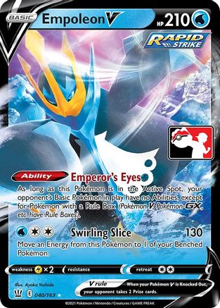 Empoleon V 040 [Prize Pack Series Cards]  - Holofoil