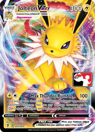 Jolteon VMAX 051 [Prize Pack Series Cards]  - Holofoil