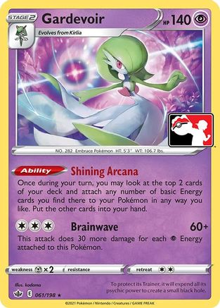 Gardevoir 061 [Prize Pack Series Cards]