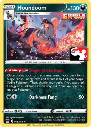 Houndoom 096 [Prize Pack Series Cards]