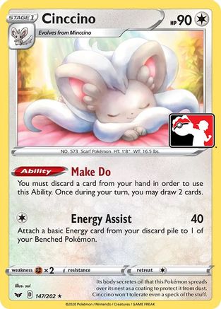 Cinccino [Prize Pack Series Cards]