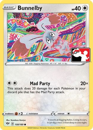 Bunnelby [Prize Pack Series Cards]  - Holofoil