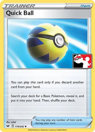Quick Ball 179 [Prize Pack Series Cards]  - Holofoil