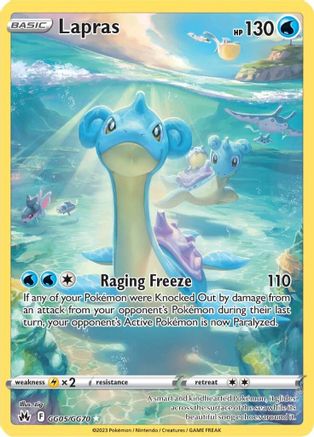 Lapras GG05/GG70 [Crown Zenith Galarian Gallery]  - Holofoil
