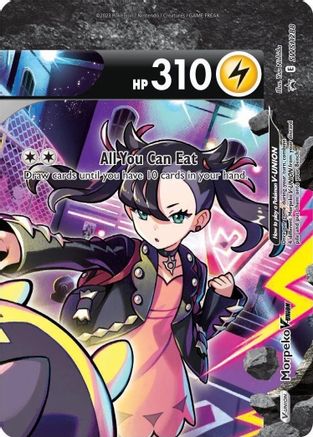 Morpeko V SWSH288 [SWSH Sword & Shield Promo Cards]  - Holofoil