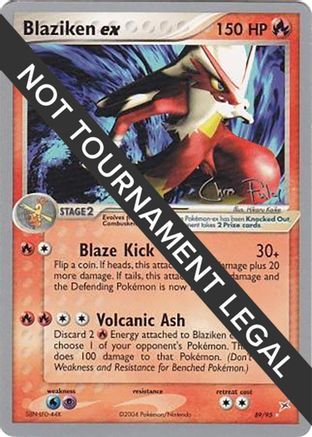 Blaziken ex - 2004 (Chris Fulop) 089 [World Championship Decks]