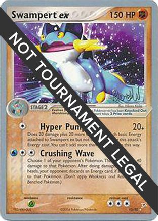 Swampert ex - 2004 (Reed Weichler) 095 [World Championship Decks]