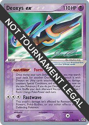 Deoxys ex - 2006 (Jason Klaczynski) 093 [World Championship Decks]