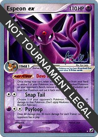 Espeon ex - 2006 (Jimmy Ballard) 102 [World Championship Decks]