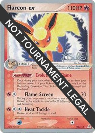 Flareon ex - 2006 (Jimmy Ballard) 108 [World Championship Decks]