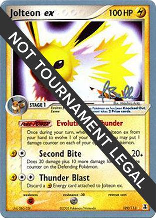 Jolteon ex - 2006 (Jimmy Ballard) 109 [World Championship Decks]