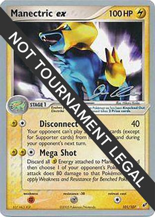 Manectric ex - 2006 (Jason Klaczynski) 101 [World Championship Decks]