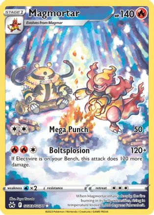 Magmortar GG03/GG70 [Crown Zenith Galarian Gallery]  - Holofoil