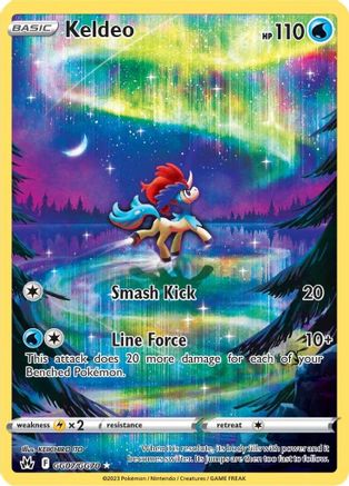 Keldeo GG07/GG70 [Crown Zenith Galarian Gallery]  - Holofoil