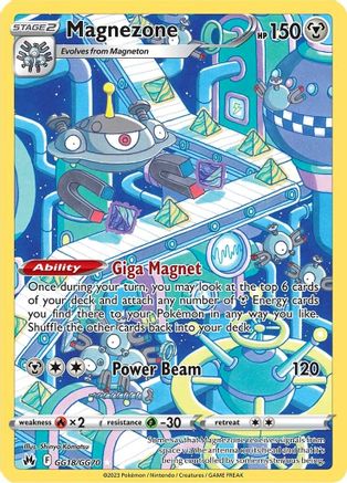 Magnezone GG18/GG70 [Crown Zenith Galarian Gallery]  - Holofoil