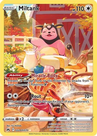 Miltank GG24/GG70 [Crown Zenith Galarian Gallery]  - Holofoil