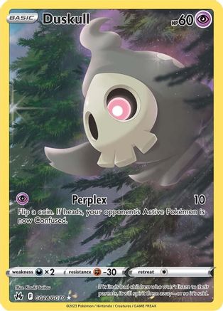 Duskull GG28/GG70 [Crown Zenith Galarian Gallery]  - Holofoil