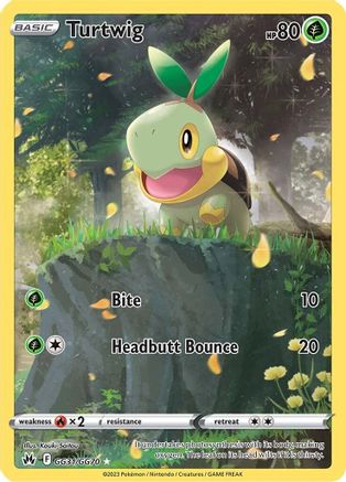 Turtwig GG31/GG70 [Crown Zenith Galarian Gallery]  - Holofoil