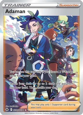 Adaman GG57/GG70 [Crown Zenith Galarian Gallery]  - Holofoil