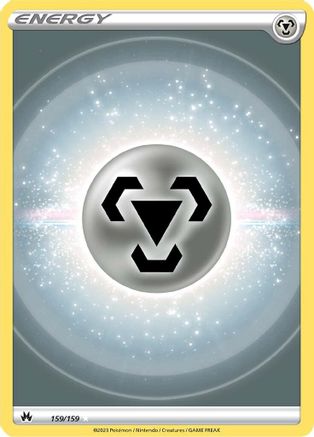 Metal Energy (Texture Full Art) 159/159 [Crown Zenith]  - Holofoil