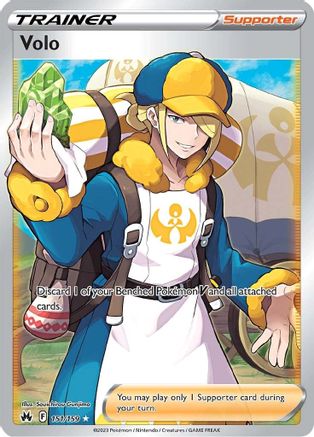 Volo (Full Art) 151/159 [Crown Zenith]  - Holofoil