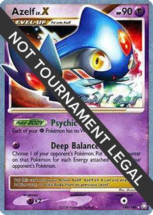 Azelf LV.X - 2010 (Michael Pramawat) 140 [World Championship Decks]