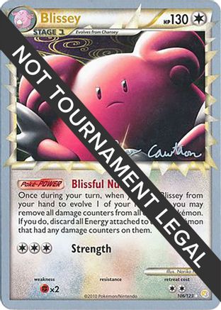 Blissey - 2011 (Ross Cawthon) 106 [World Championship Decks]
