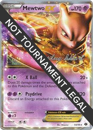 Mewtwo EX - 2012 (Zachary Bokhari) 054 [World Championship Decks]