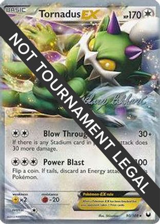 Tornadus EX - 2012 (Zachary Bokhari) 090 [World Championship Decks]