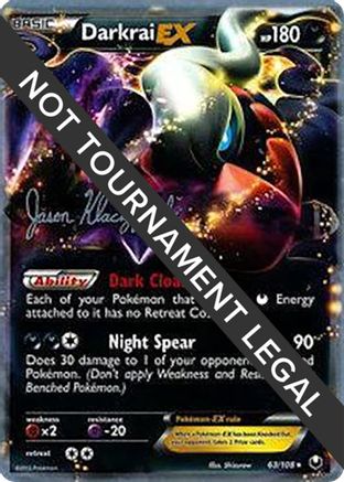 Darkrai EX - 2013 (Jason Klaczynski) 063 [World Championship Decks]