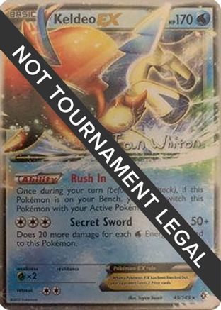 Keldeo EX - 2013 (Ian Whiton) 049 [World Championship Decks]