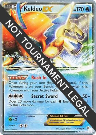 Keldeo EX - 2013 (Clement Lamberton) 049 [World Championship Decks]