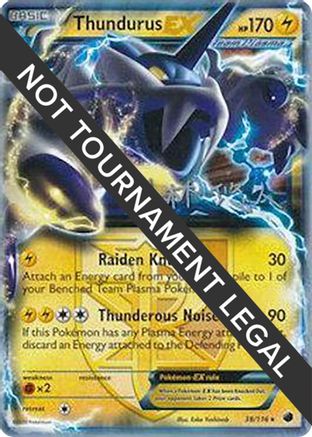 Thundurus EX - 2014 (Haruto Kobayashi) 038 [World Championship Decks]