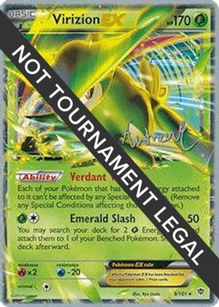Virizion EX - 2014 (Andrew Estrada) 009 [World Championship Decks]